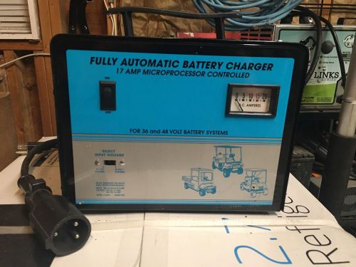 Multi-volt 36 or 48 volt golf cart battery charger - new - excellent charger!!!