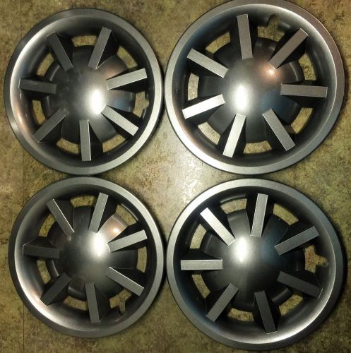 Used 8&#034; golf cart wheel covers. set of 4. pick color 1, 2, or 3 pic. free ship