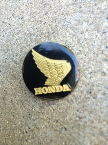 Honda wing motorcycle pin button