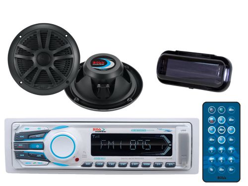 New mr1308uab yacht mechlessmp3 am/fm bluetooth streaming+6.5&#034; 180w spkrs+cover