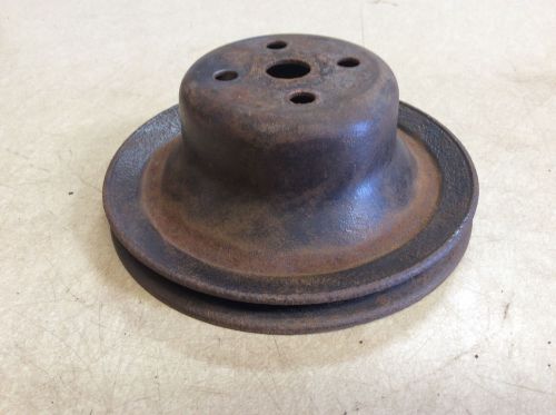 1964 1/2 1965 ford mustang 1 groove water pump pulley for power steering 260