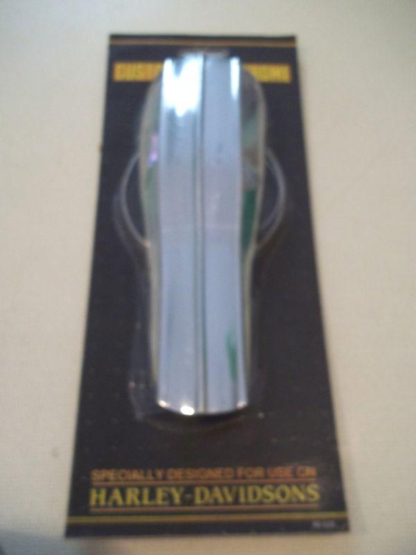 Harley heritage softail flstc cci ribbed front heat shield nos 86-up
