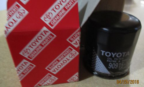 Genuine 1984-2015 toyota oil filters 90915-yzzf2 lot of 5