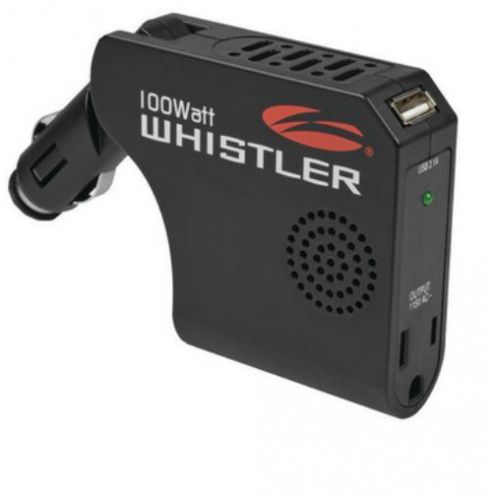 Whistler xp100i 100-watt power inverter with cooling fan