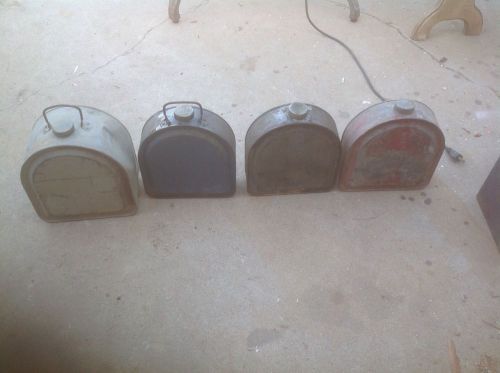 Early model t running board gas/oil cans, boyco