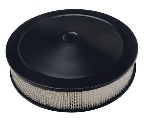 Trans-dapt performance products 8640 asphalt black air cleaner muscle car style