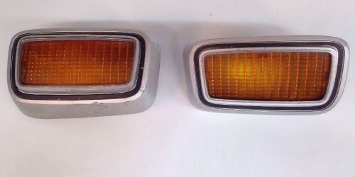 75 76 77 ford maverick front turn signal parking grille lights left right