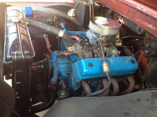 1962 ford 292 y-block complete &amp; running w/3-speed tranny