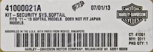 H-d smart security system - &#039;07-later models