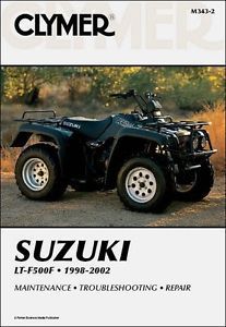 Suzuki lt-f500f quadrunner 500 repair manual 1998-2002