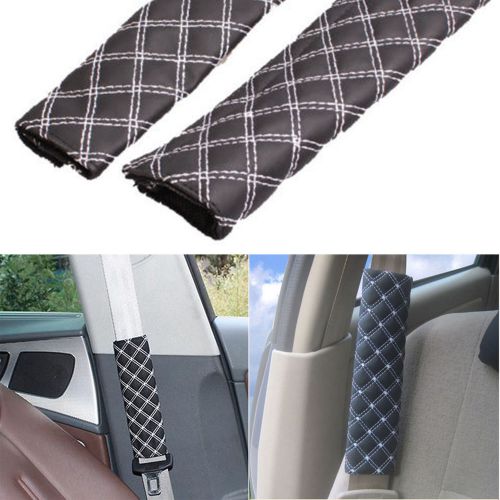 2pcs car safety seat belt shoulder pads cover cushion harness pad protector 20cm