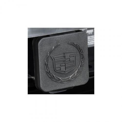 Cadillac escalade hitch receiver insert cover w/ cadillac logo