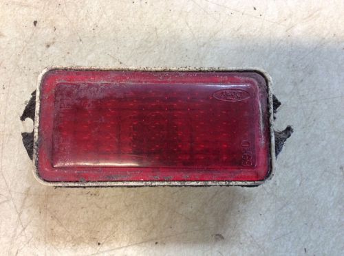 1969 ford mustang l or r  rear red qtr panel side marker lens used oem