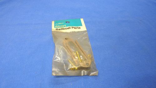 Amf alcort 79008,sailboat,gudgeons (pair) with nuts and bolts,brand new, rare