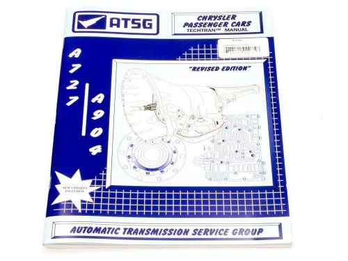Tci technical manual torqueflite 727/904 paper back p/n 893100