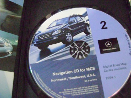 Mercedes benz navigation mcs cd 2 nw/sw 2004.1 bq 6 46 0193 free shipping