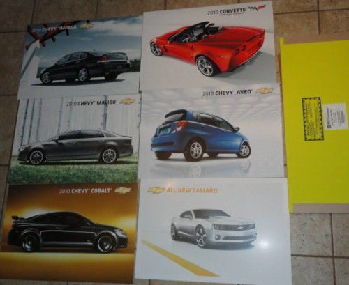 2010 chevy models corvette, camaro posters- new in box! chevrolet