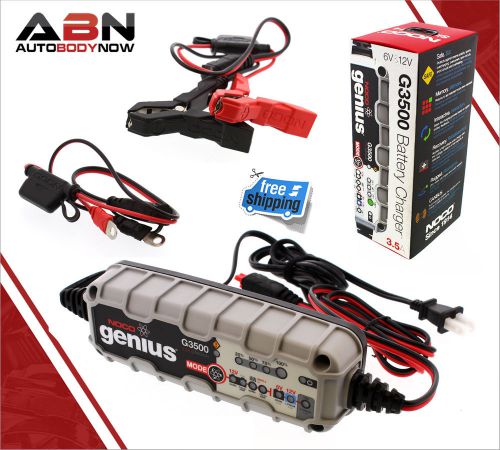 Noco g3500 genius 6v/12v 3.5 amp smart battery charger and maintainer