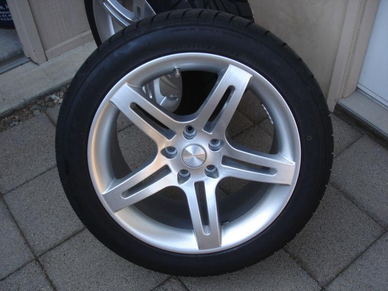  2005-14 steeda mustang 18x9 wheels and tires 
