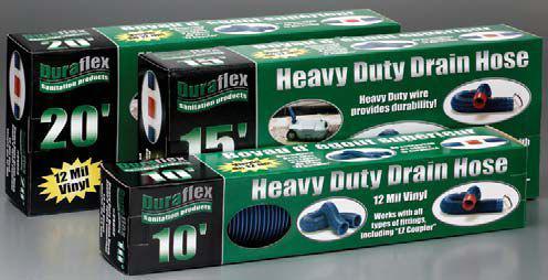Duraflex sewer hose hd 20ft box/1 d24953