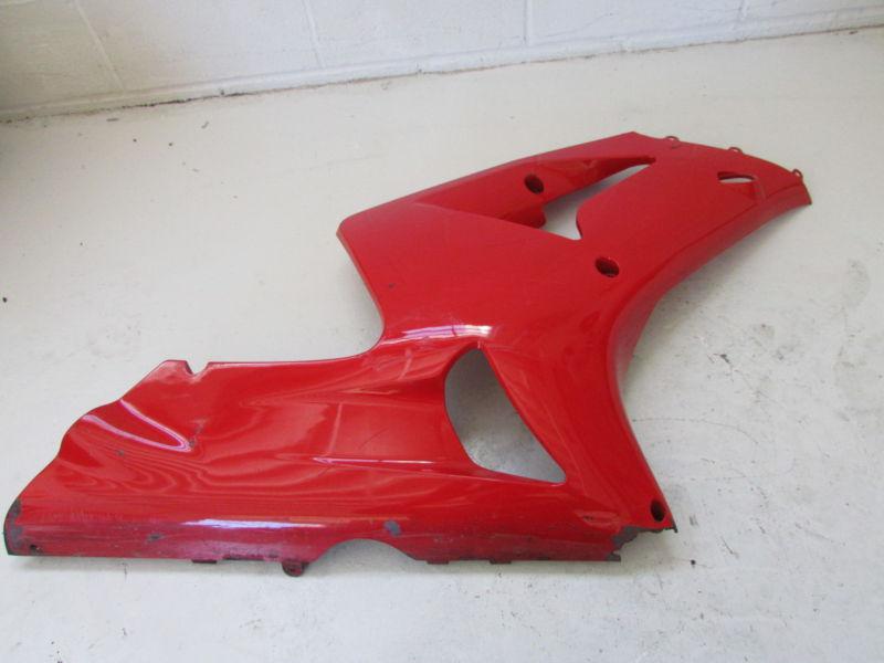 2003 zx636 zx 636 right mid lower fairing plastic o