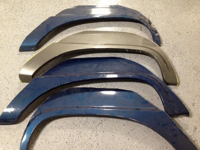 4 fender cut outs from early ford bronco 1966-1977