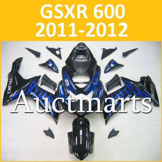 Fit suzuki gsxr 750 gsxr 600 gsx-r 11 2011 12 2012 fairing o5 b12
