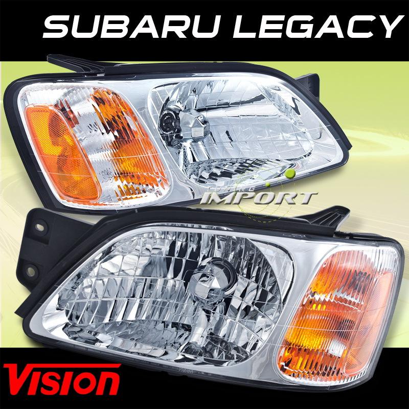 Vision subaru legacy brighton/l replacement headlight set