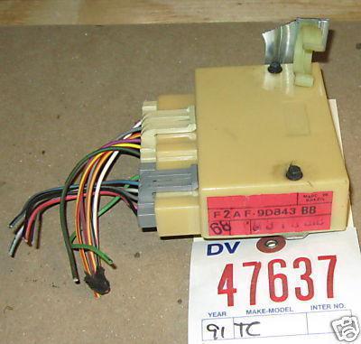 Lincoln 91 town car control module/unit f2af9d843bb 1991