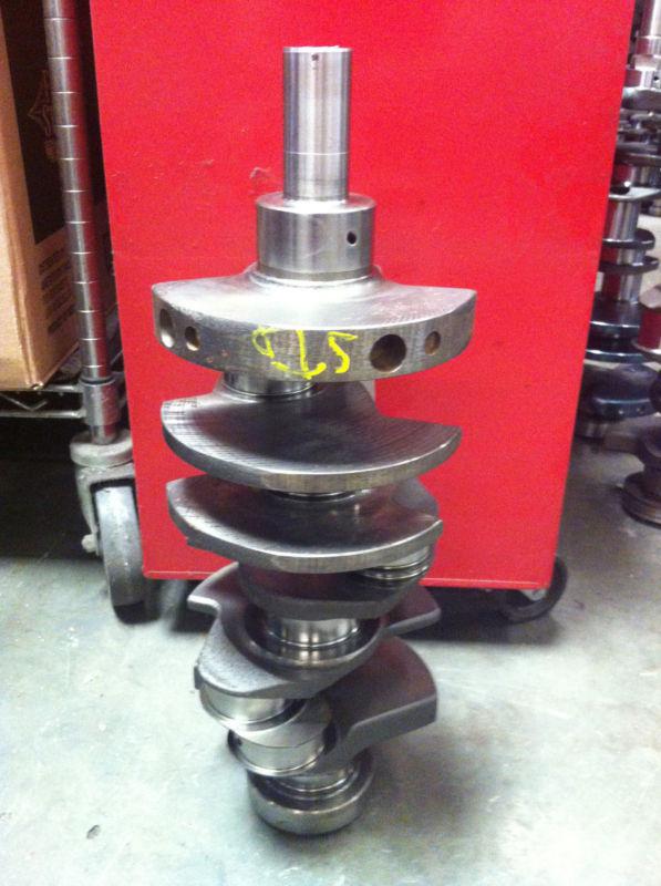 Ford 3.8 ground polished crankshaft core with main rod bearings