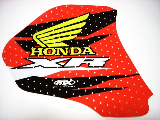Graphics tank decal for honda  xr 250 (wing style)