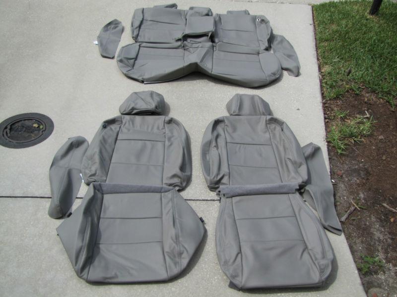Subaru forester leather seat covers seats 2006 2007 2008