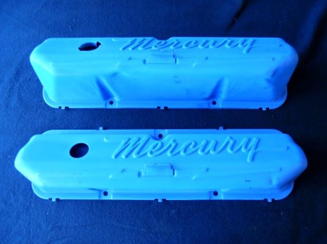 Mercury script pent roof valve covers cyclone marauder fe 410 427 428 rat rod