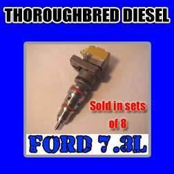 Ford powerstroke 7.3l stock reman 7.3 fuel injectors aa, ab, ad, ae injector