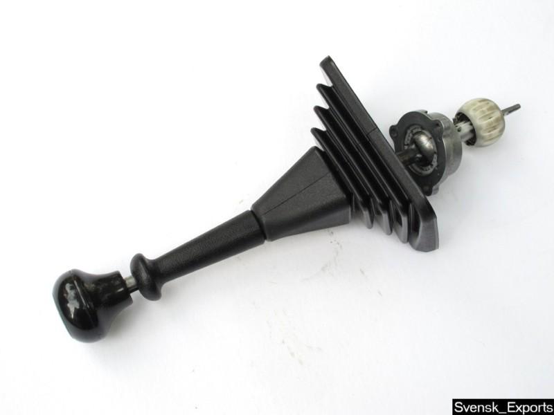 Saab 900 spg *late-style* shifter rod mechanism and knob / boot 79-93 excellent