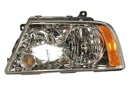 Replace fo2502209 - 03-06 lincoln navigator front lh headlight assembly halogen