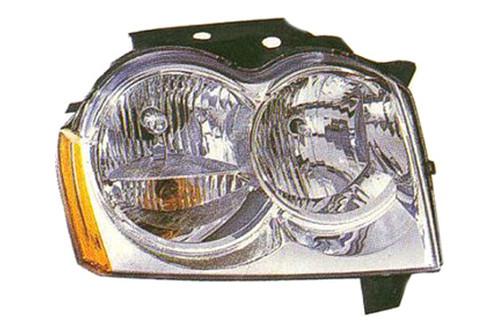 Replace ch2502160v - 05-07 jeep grand cherokee front lh headlight lens housing