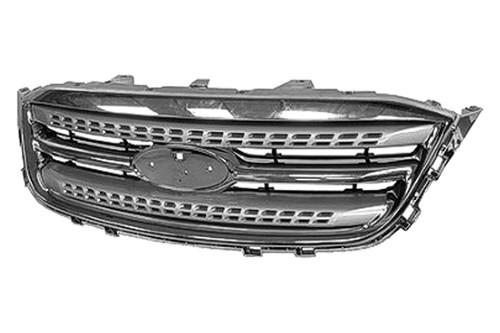 Replace fo1200526 - 10-12 ford taurus grille brand new car grill oe style