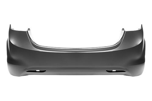 Replace hy1100180v - fits hyundai elantra rear bumper cover factory oe style