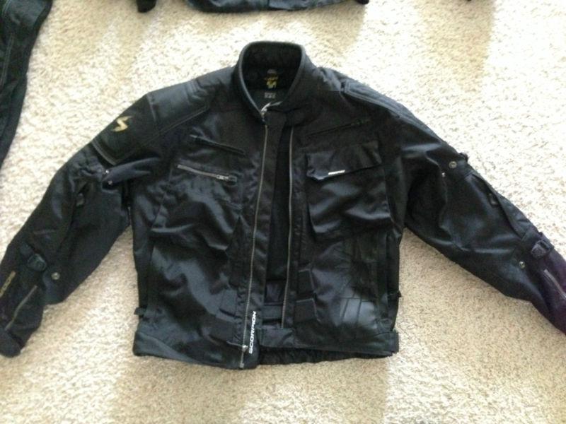 Men's scorpion exo motorcycle jacket system-size medium