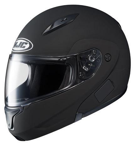 New hjc cl-max ii 2 matte black motorcycle helmet large l lrg lg modular flip