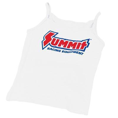 Summit spaghetti t-shirt cotton summit equipment logo white women's x-lg ea