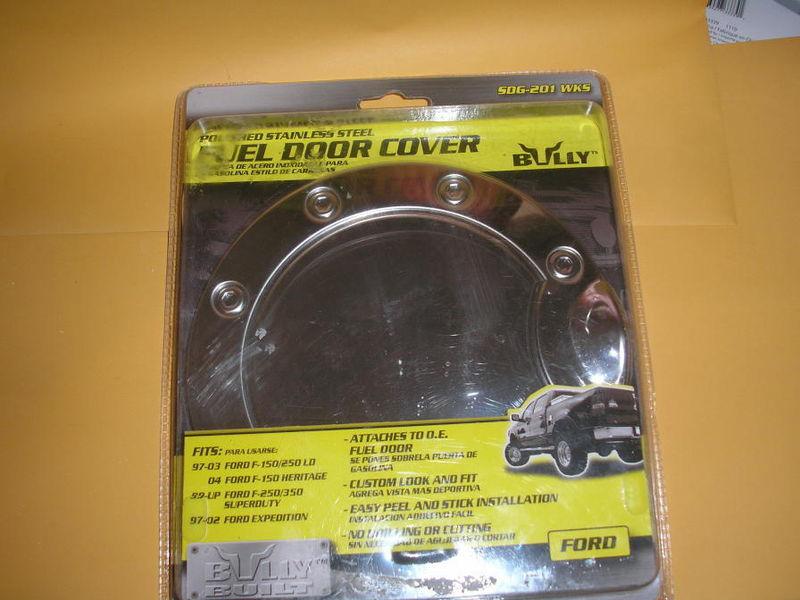 Bully ford fuel door cover  fits more than one vehicle see description