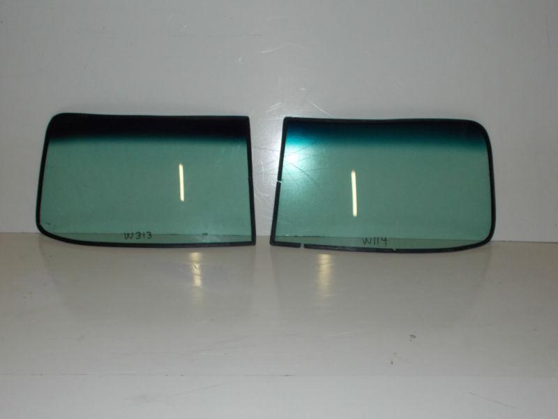 1949 - 1952 pontiac coupe convertible chieftain deluxe windshield pair
