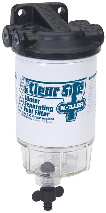 Moeller clear site water separating fuel filter system 033328-10