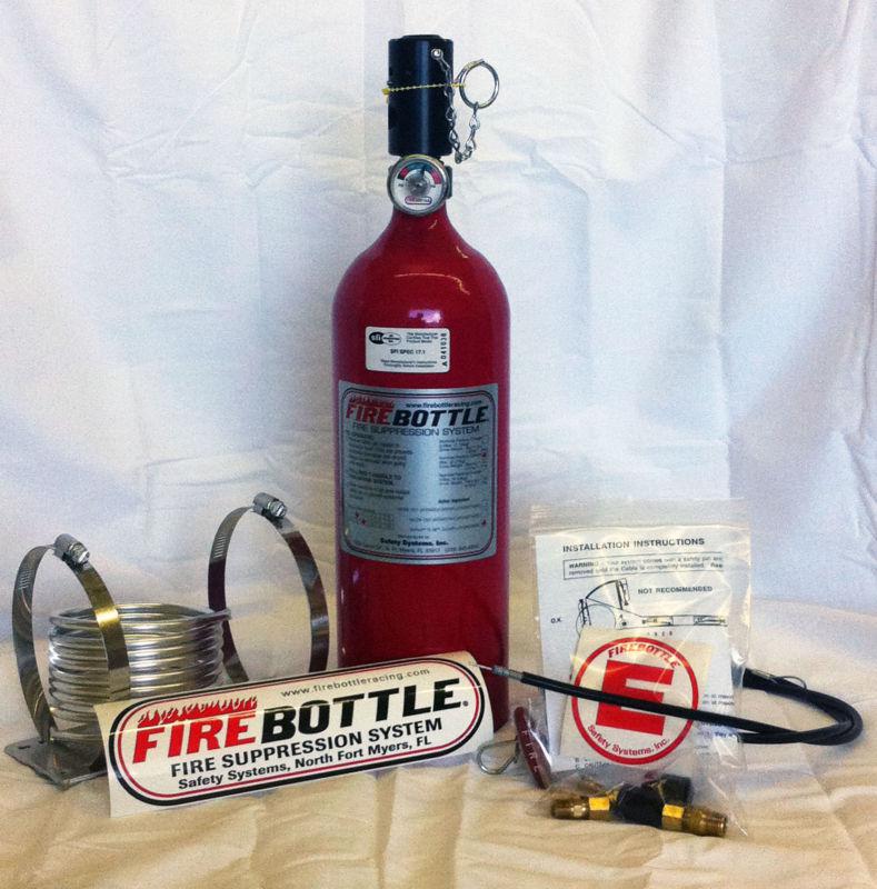 Firebottle #5 rc-500 fire suppression system maunal pull, nos only 1 available