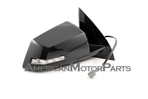 Right replacement power signal heated mirror 07-09 gmc acadia saturn outlook