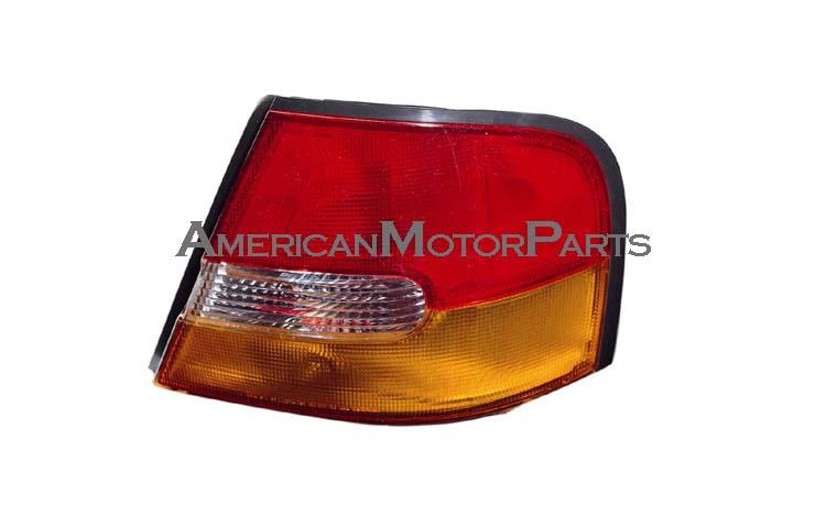 Right replacement red/amber tail light 98-99 nissan altima xe xle se 265509e025