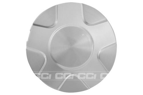 Cci iwcc5142 - chevy trailblazer brushed aluminum center hub cap (4 pcs set)