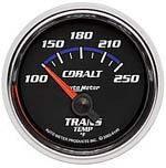 Autometer cobalt series-trans temp gauge 2-1/16 elec. short sweep 100-250f 6149
